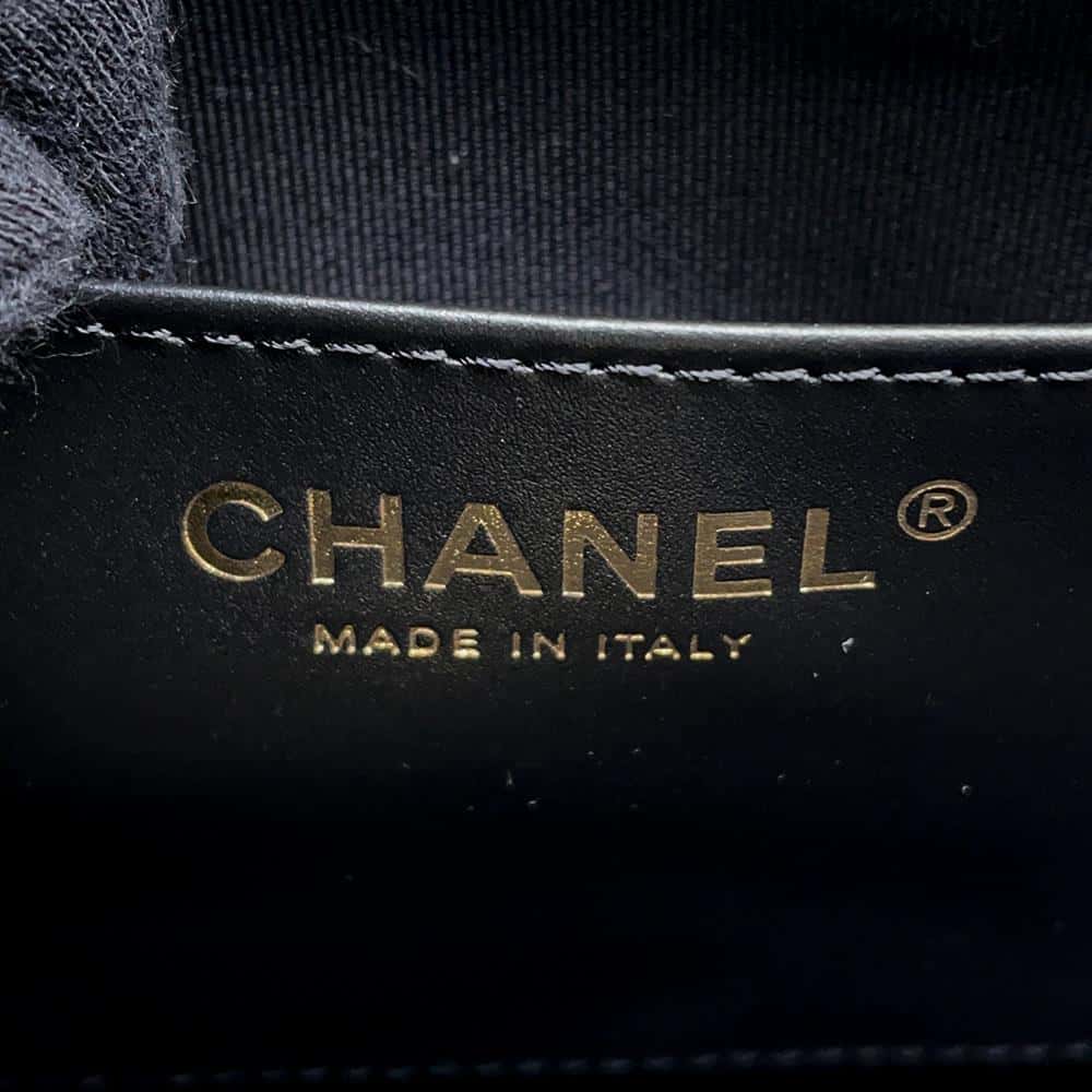 CHANEL Matelasse Flap Bag BlackAS4890 Caviar Leather