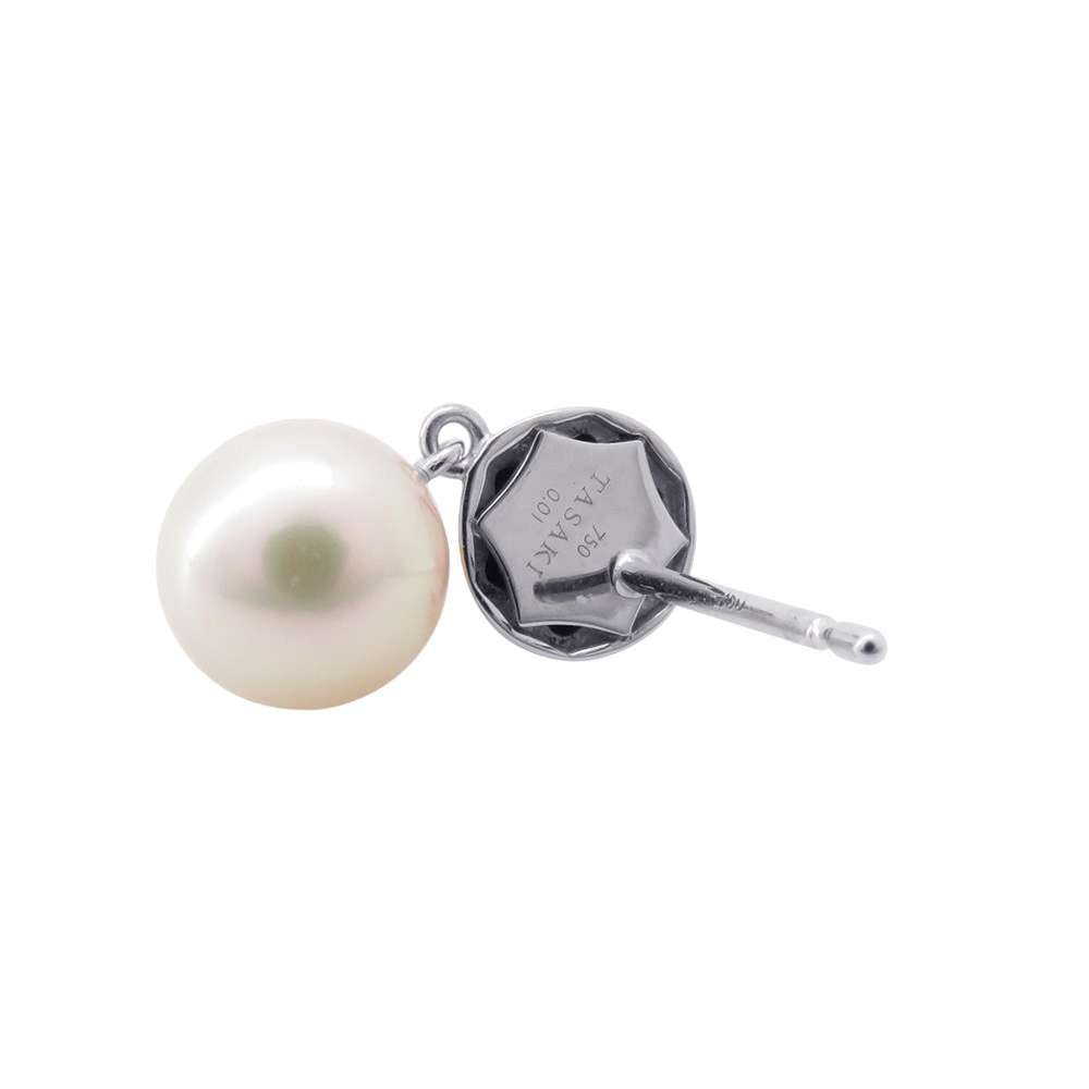 TASAKI Refined Rebellion Plus Earrings 18K White Gold