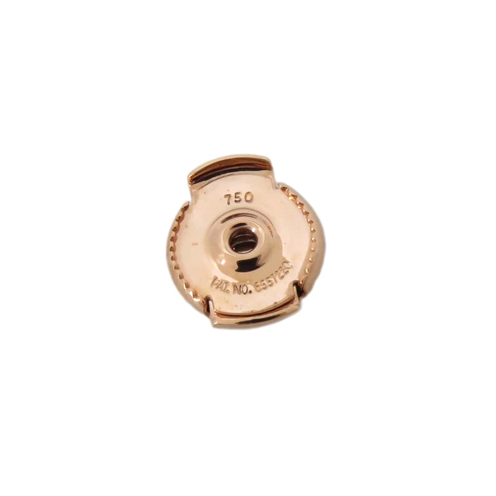 HERMES Earrings 《Kelly Gavroche》 18K Pink Gold