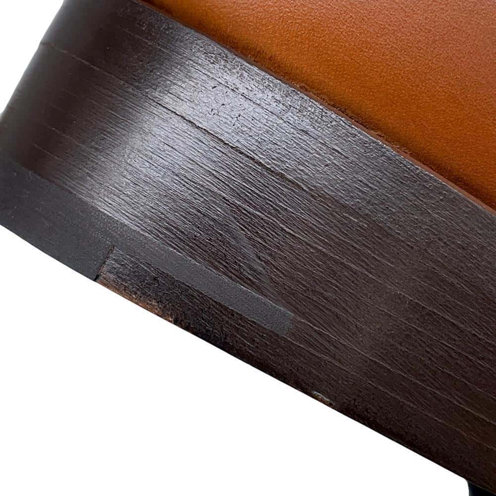 PRADA Knee-high boots Brown1W175M Leather Size 38