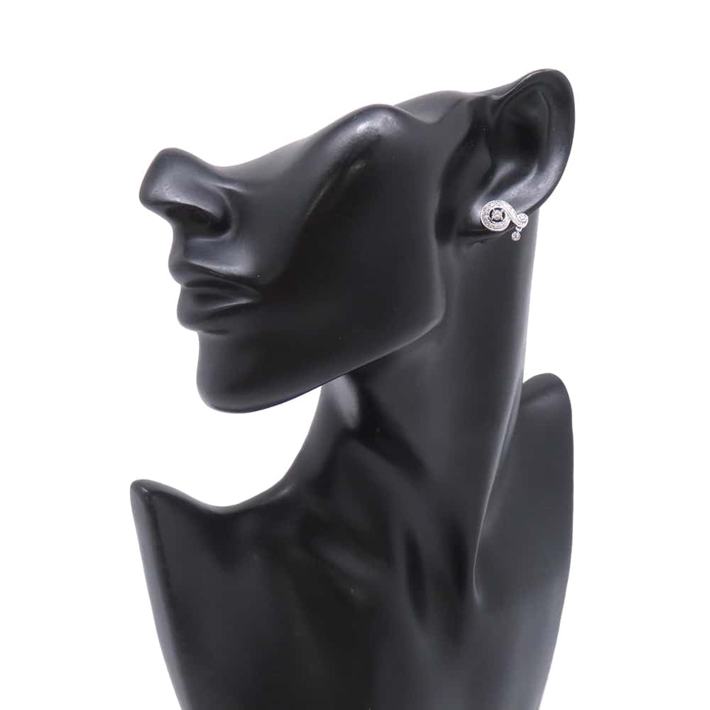 Van Cleef & Arpels Nidoparadis Earrings 18K White Gold