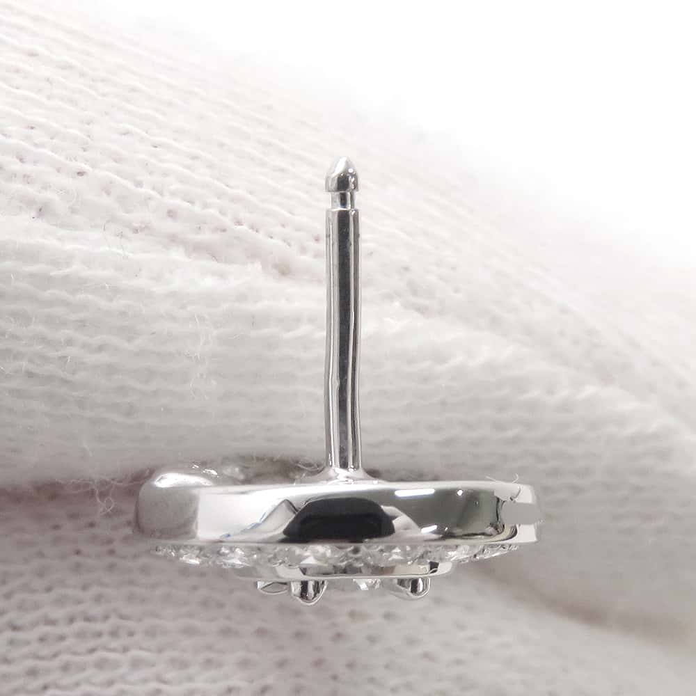 Van Cleef & Arpels Nidoparadis Earrings 18K White Gold
