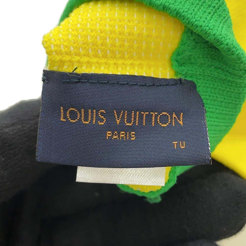 LOUIS VUITTON Gon RGB Gloves YellowMP2370 Cotton100%
