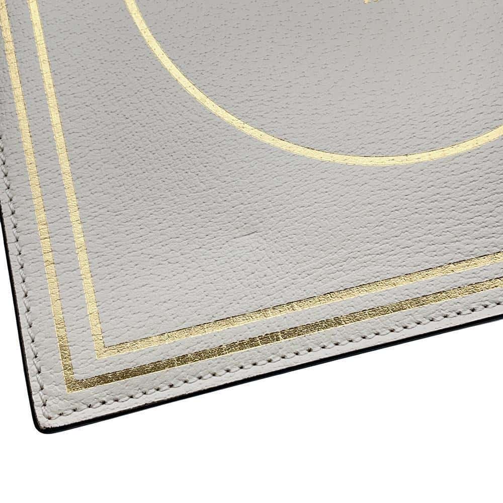 GUCCI Garden 2WAY Handbag Ivory513909 Leather