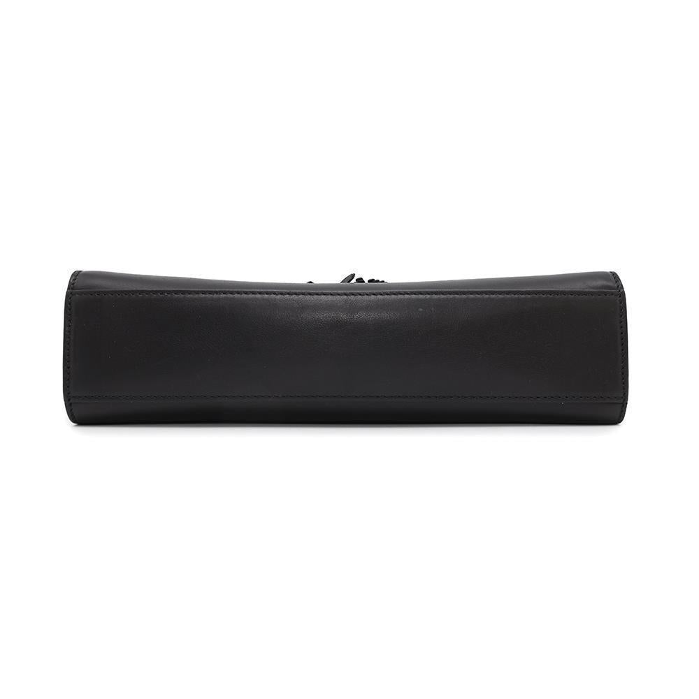 GUCCI Fringe ChainShoulder Bag Black295402 Leather