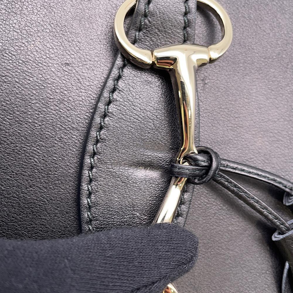 GUCCI Fringe ChainShoulder Bag Black295402 Leather