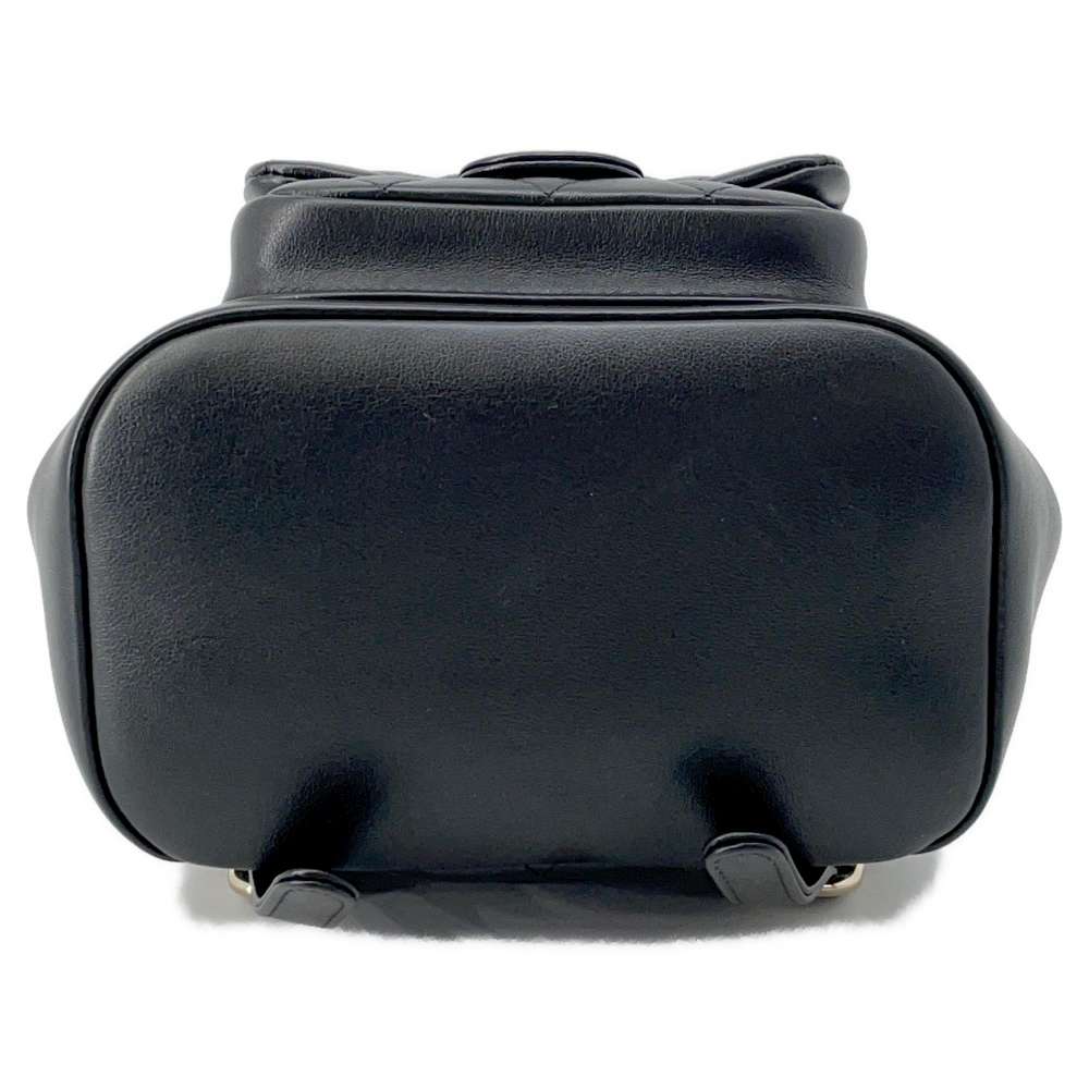 CHANEL Matelasse Mini ChainBackpack BlackAS2908 Lambskin