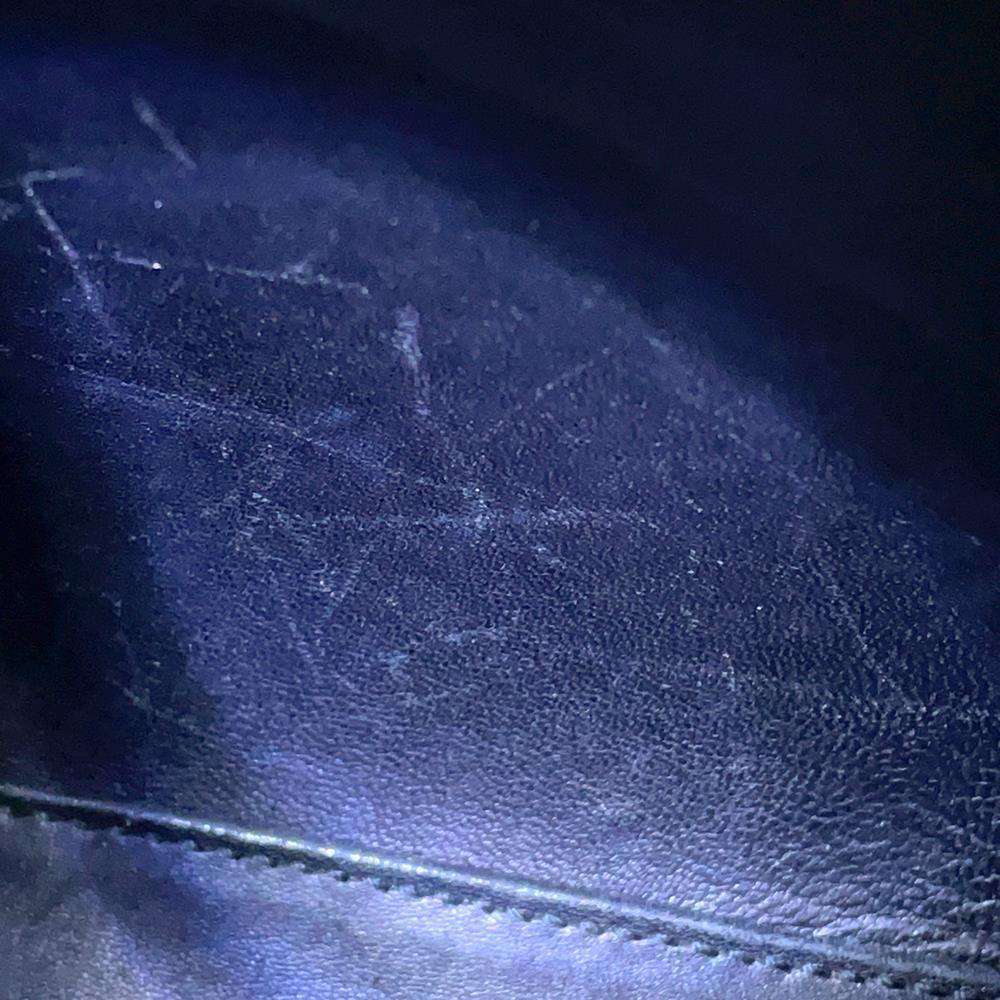 Dior Lady Dior 2WAYHandbag Black Leather Rhinestone