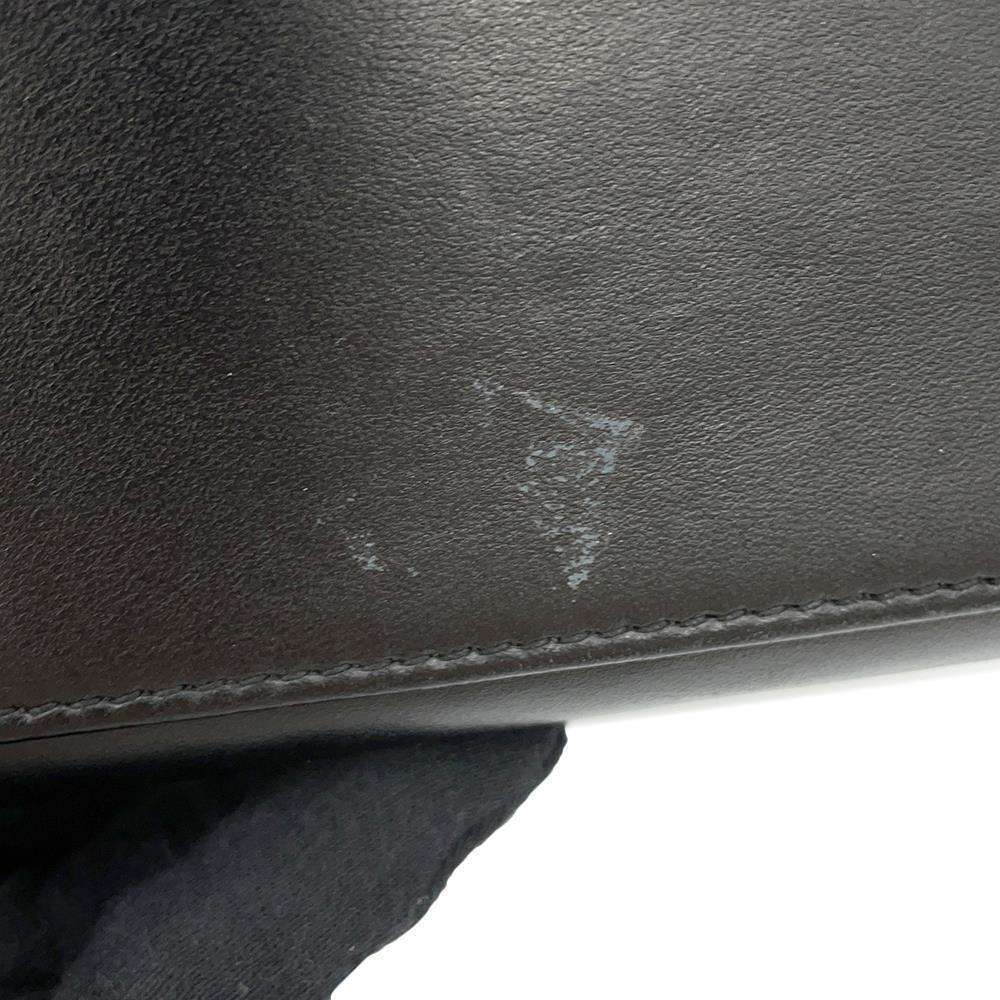 Dior Lady Dior 2WAYHandbag Black Leather Rhinestone