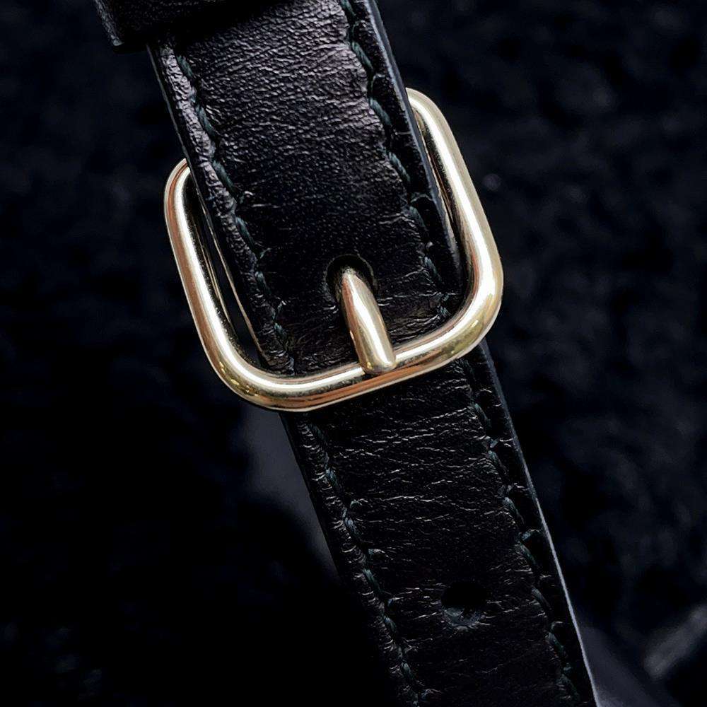 BALENCIAGA Padlock Nude Mini 2WAYHandbag Black347237 Mouton Leather