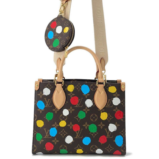 LOUIS VUITTON LVxYK Onthego RedM46380 Monogram Size PM