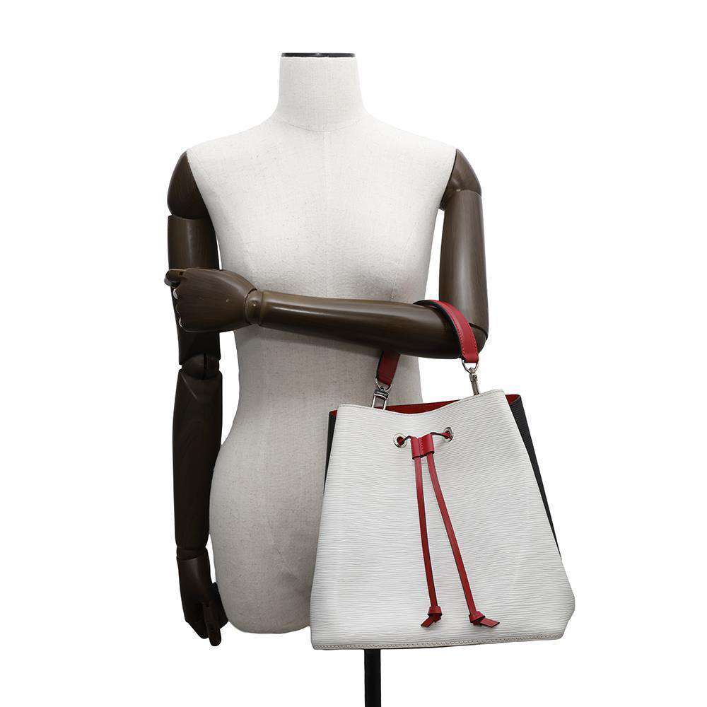 LOUIS VUITTON Neonoe White/Black/RedM55394 Epi Leather