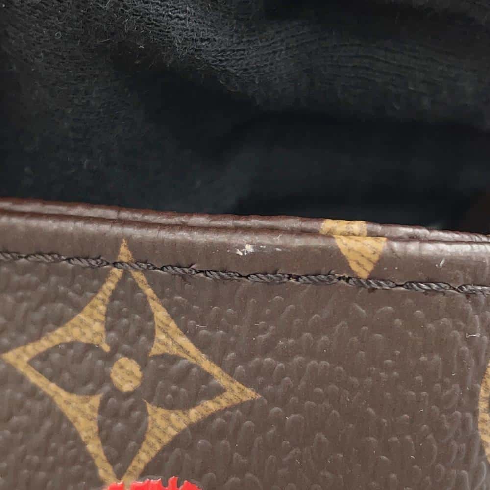 LOUIS VUITTON LVxYK Onthego RedM46379 Monogram Painted Dot Size MM