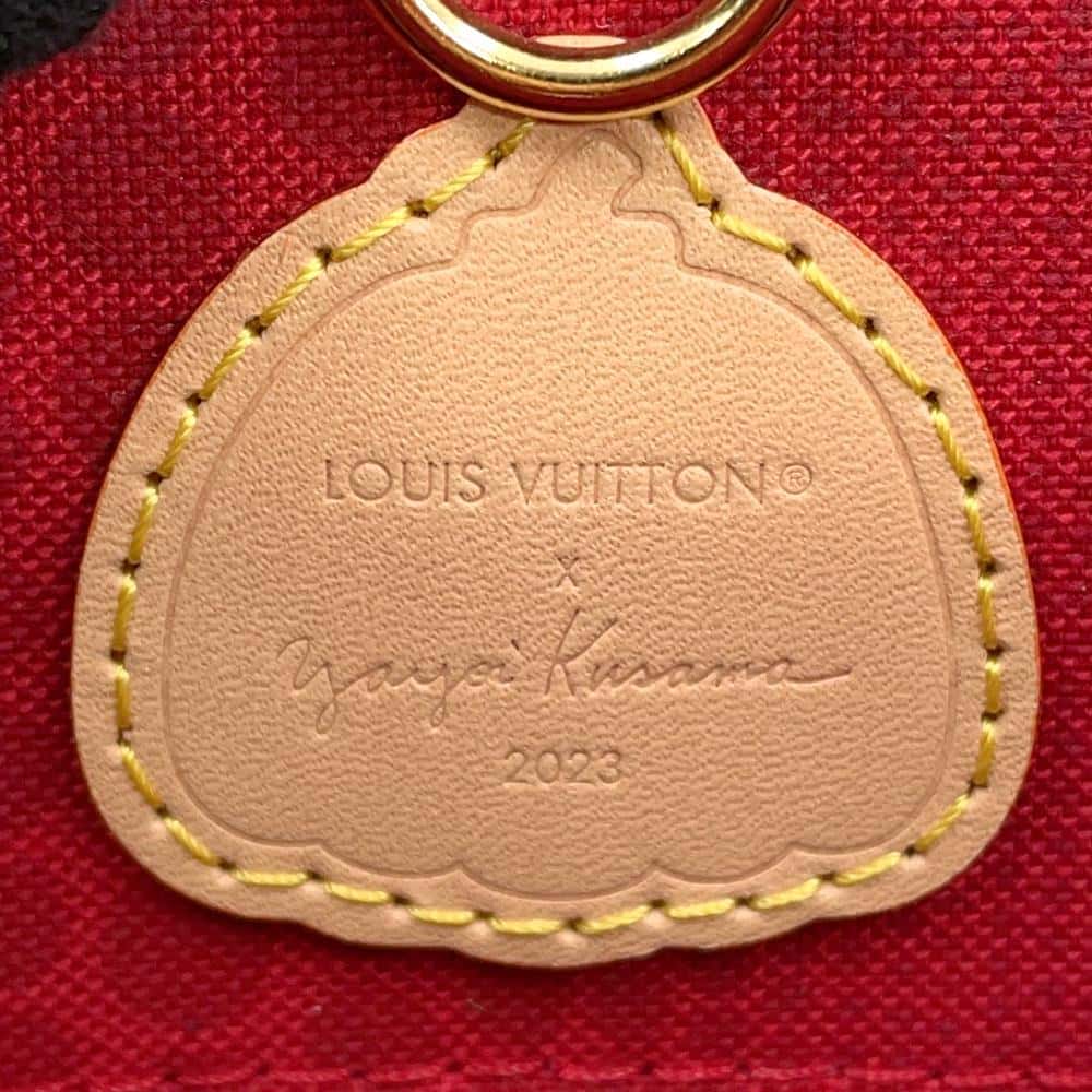 LOUIS VUITTON LVxYK Onthego RedM46379 Monogram Painted Dot Size MM