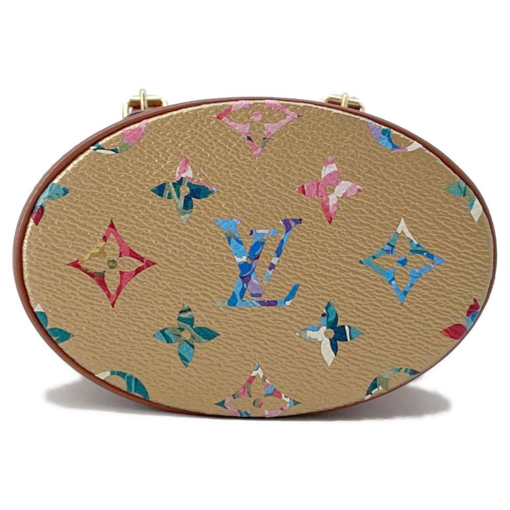 LOUIS VUITTON Nano bucket MetalicGoldM81724 Monogram・Flora Le LV Garden Size Nano