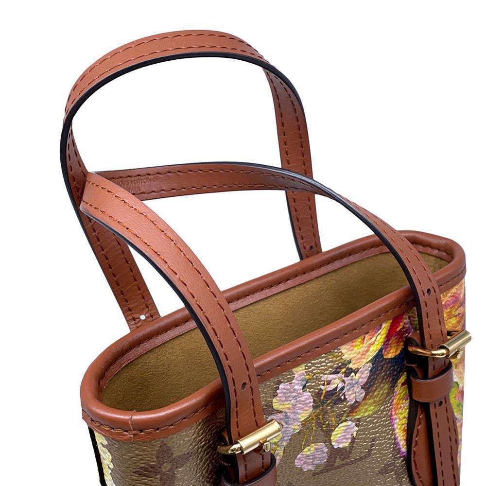 LOUIS VUITTON Nano bucket MetalicGoldM81724 Monogram・Flora Le LV Garden Size Nano