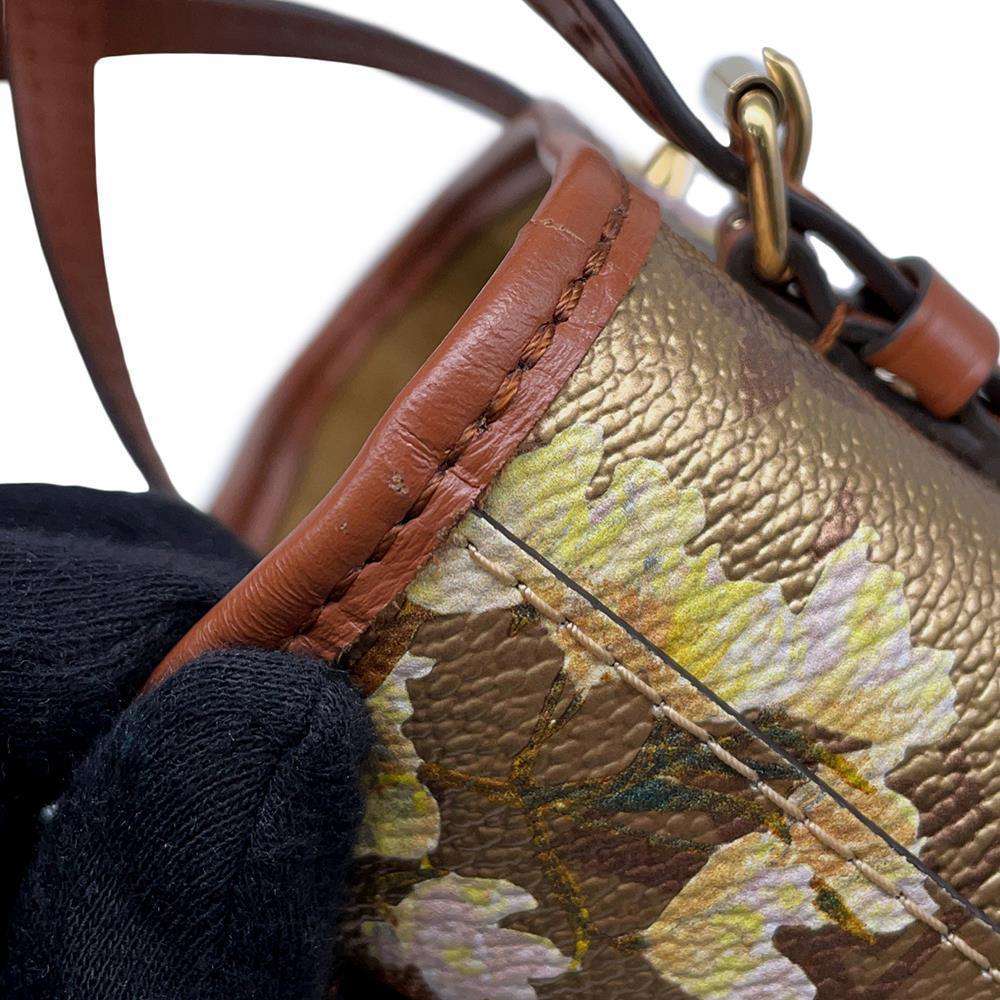 LOUIS VUITTON Nano bucket MetalicGoldM81724 Monogram・Flora Le LV Garden Size Nano