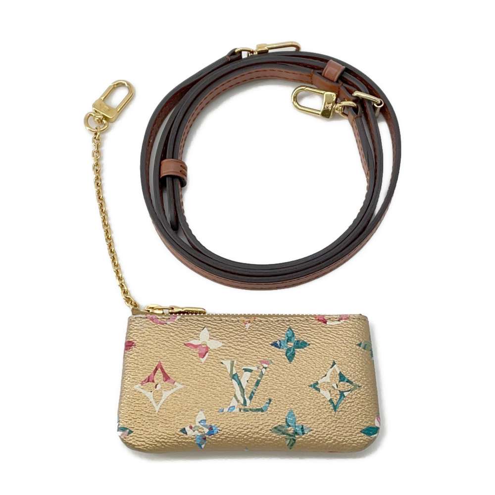LOUIS VUITTON Nano bucket MetalicGoldM81724 Monogram・Flora Le LV Garden Size Nano