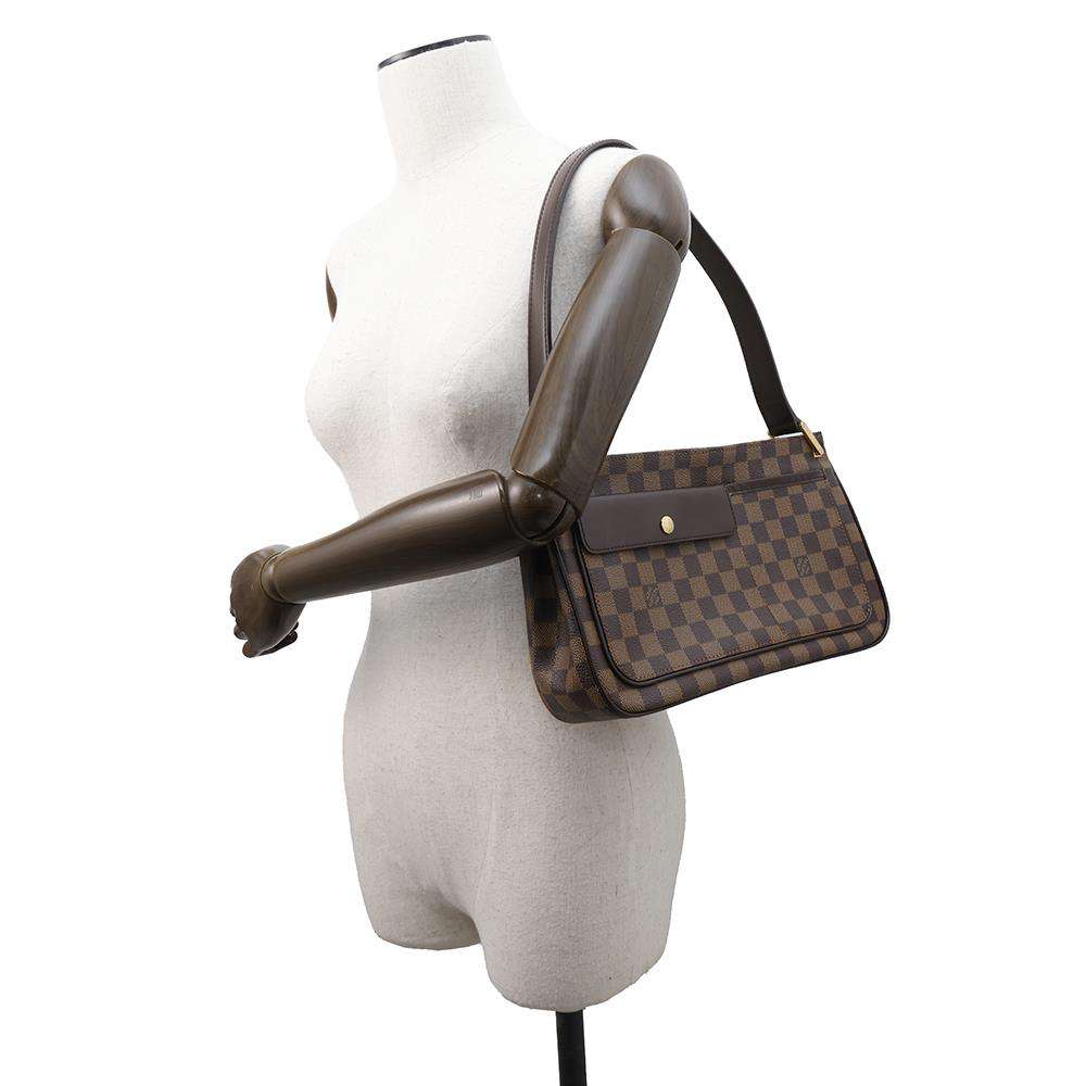 LOUIS VUITTON Aubagne RedN51129 Damier Ebene Canvas