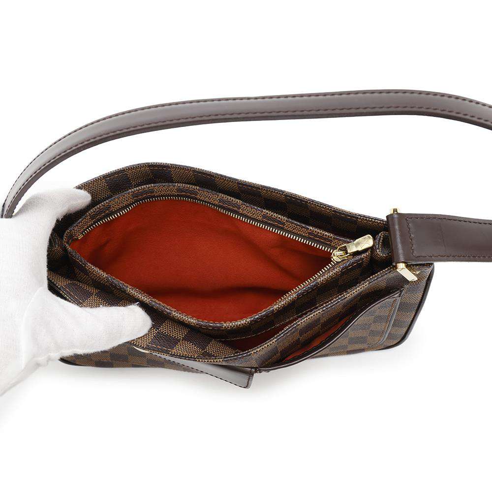 LOUIS VUITTON Aubagne RedN51129 Damier Ebene Canvas