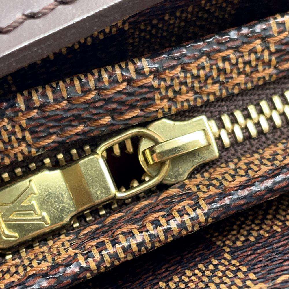 LOUIS VUITTON Aubagne RedN51129 Damier Ebene Canvas