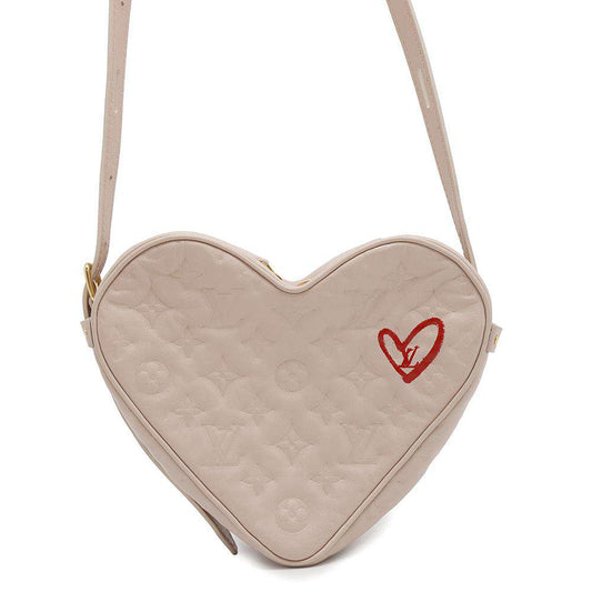 LOUIS VUITTON Sac Cool Foreign Love Heart Box PinkM58738 Monogram pattern