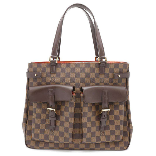 LOUIS VUITTON Uzes RedN51128 Damier Ebene Canvas