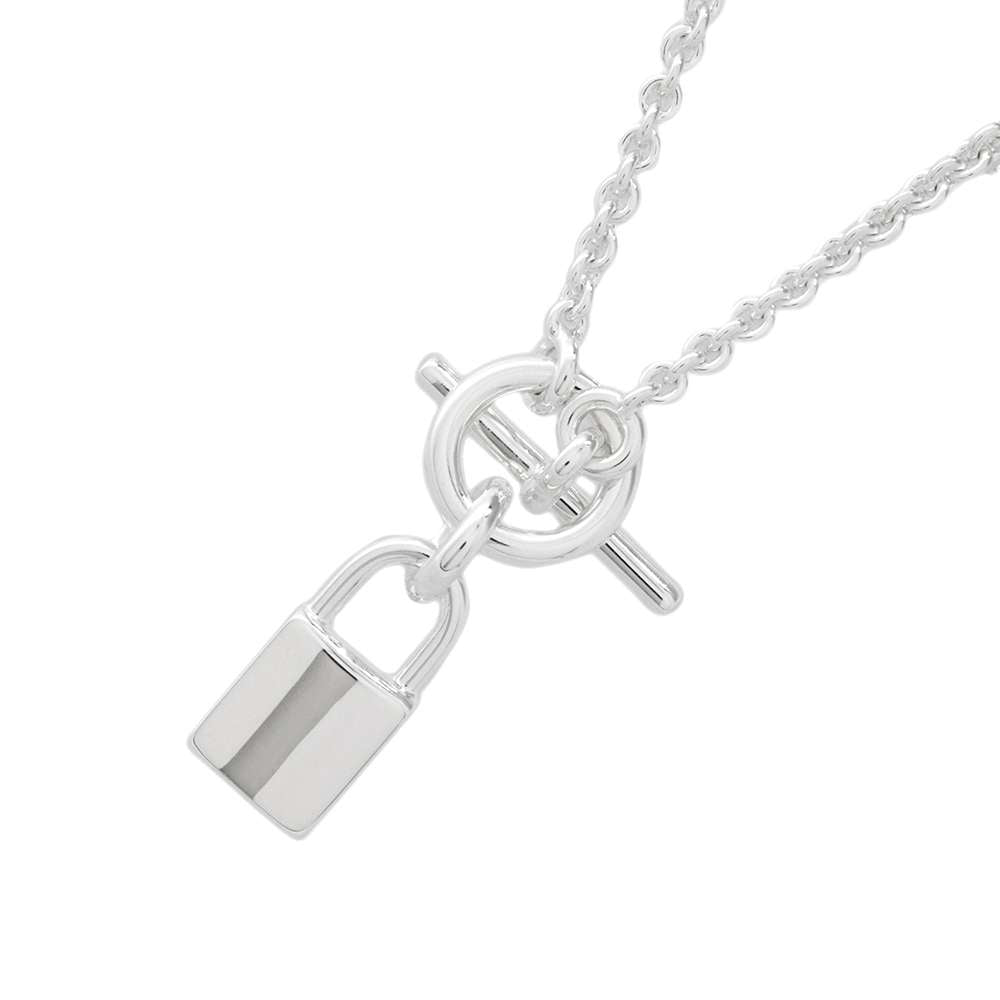 HERMES Amulette Cadena Necklace SV925