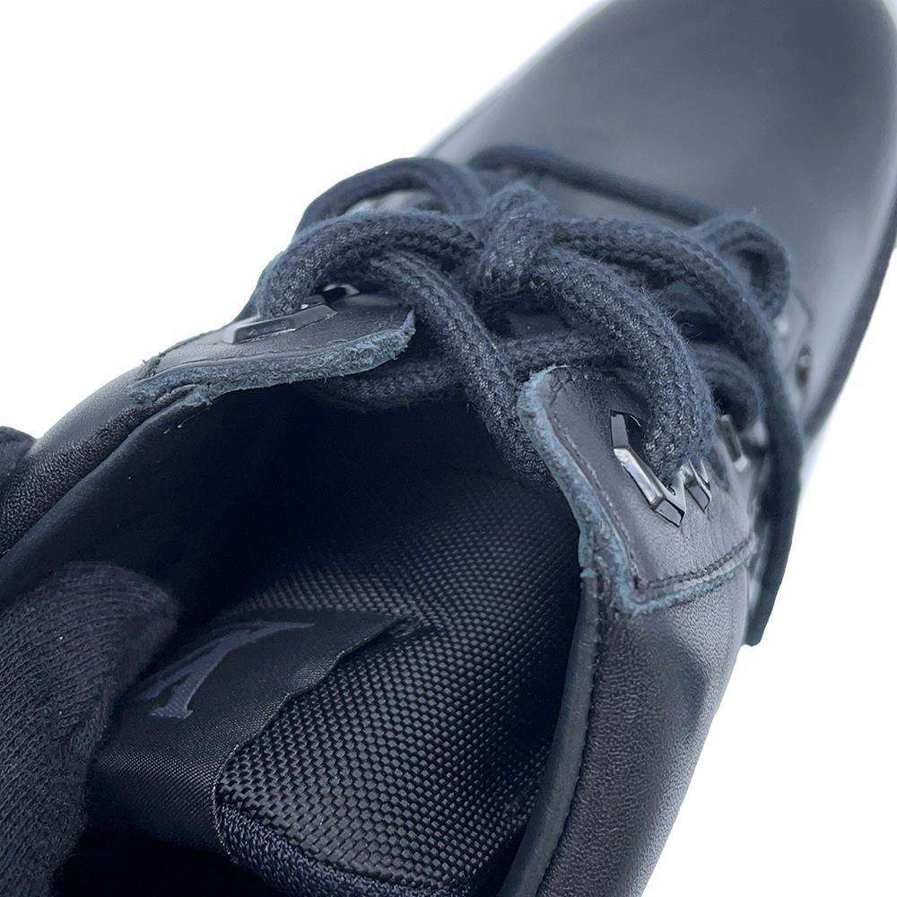 LOUIS VUITTON Oberkampf Line Short Boots Noir Leather Size 6 1/2