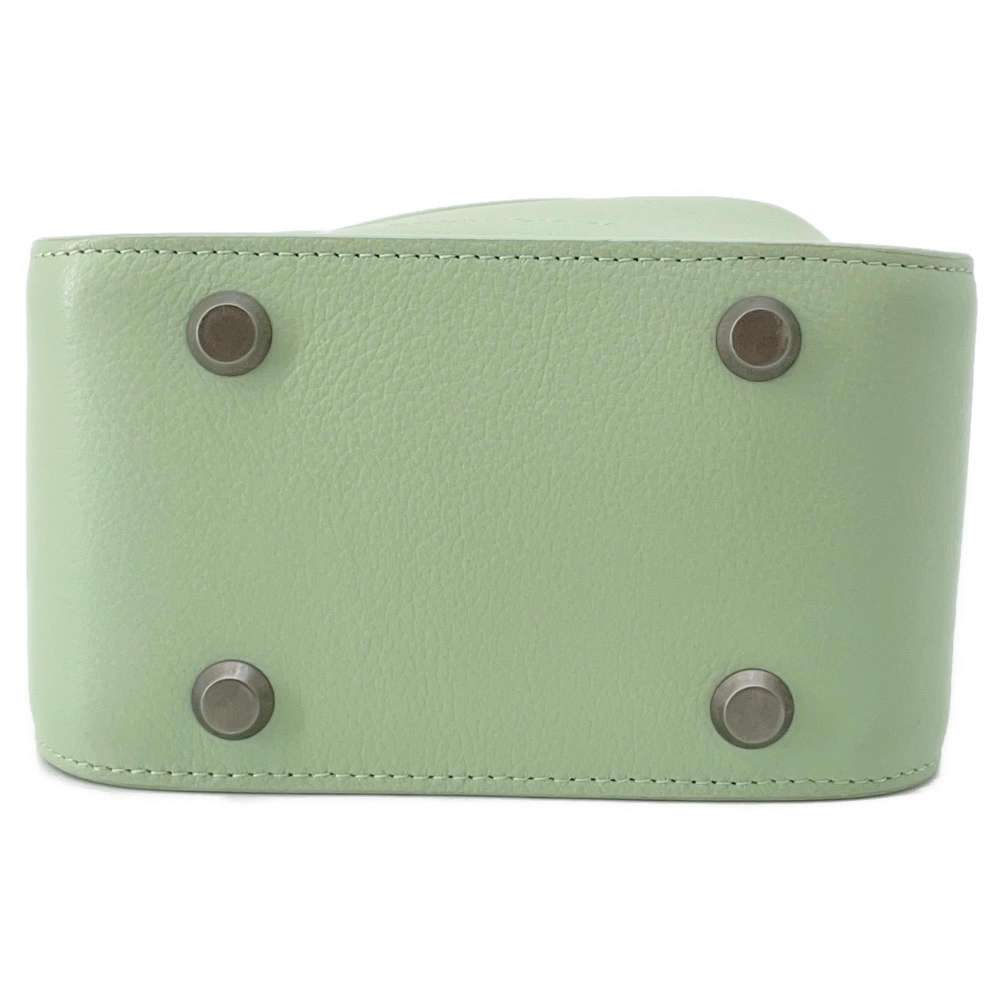 BALENCIAGA TOOL2.0 Tool North South Tote Bag Light Green669754 Calf Leather Size XS