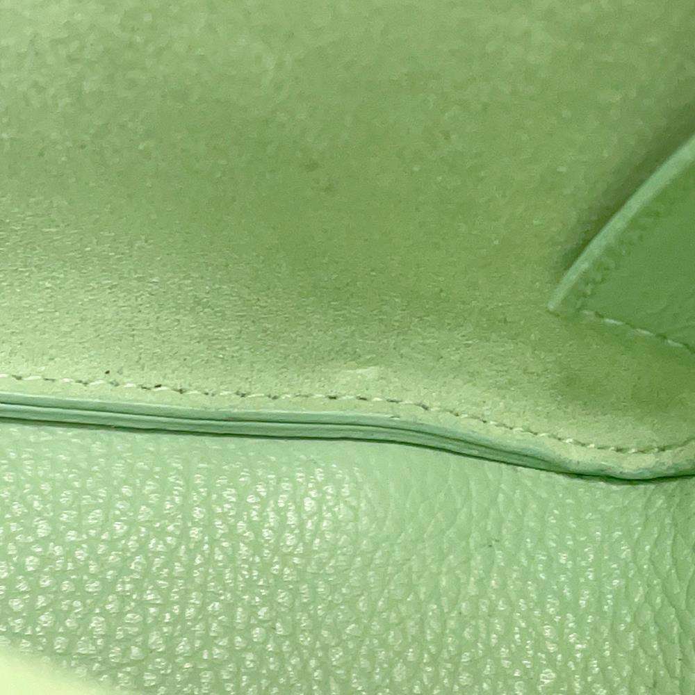 BALENCIAGA TOOL2.0 Tool North South Tote Bag Light Green669754 Calf Leather Size XS