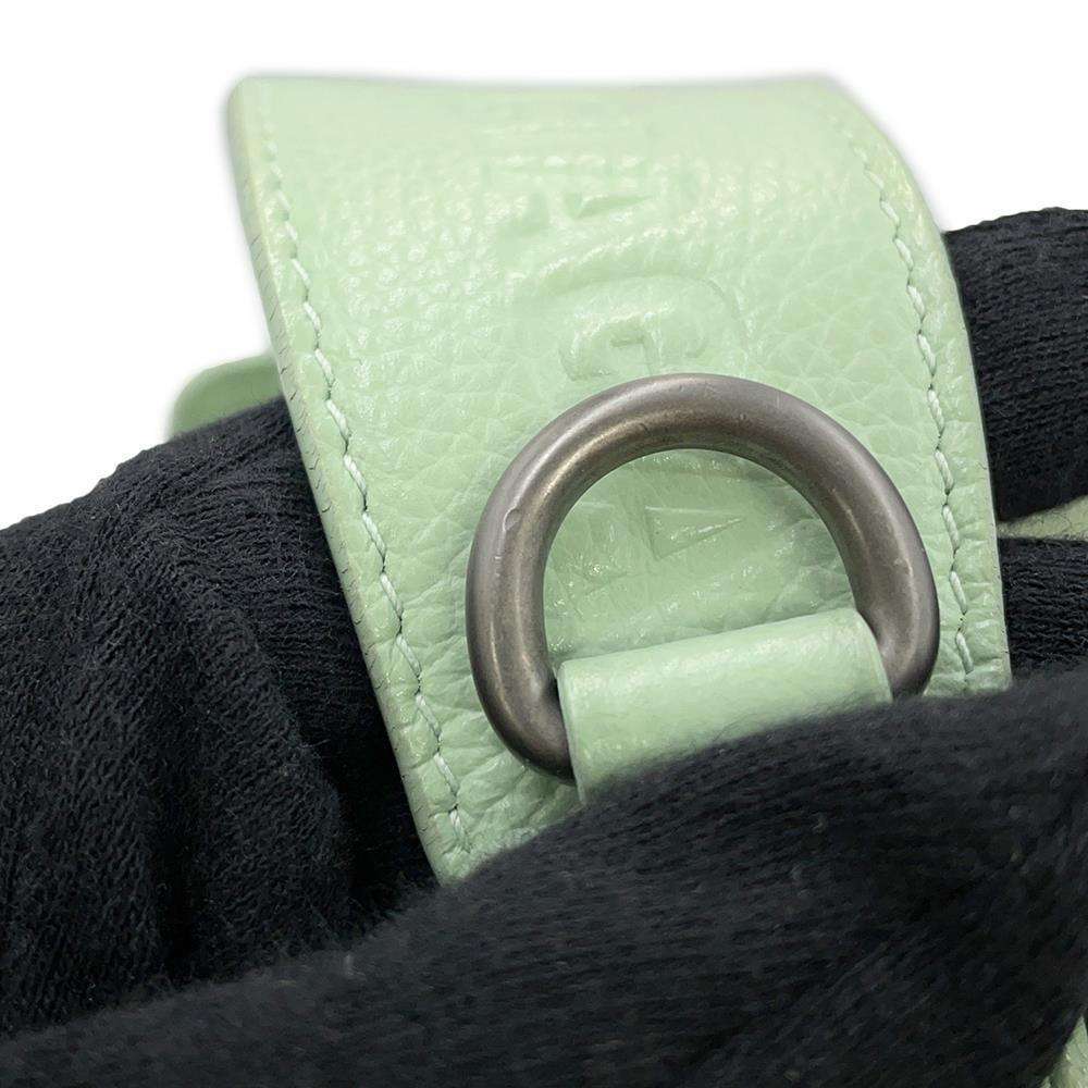 BALENCIAGA TOOL2.0 Tool North South Tote Bag Light Green669754 Calf Leather Size XS