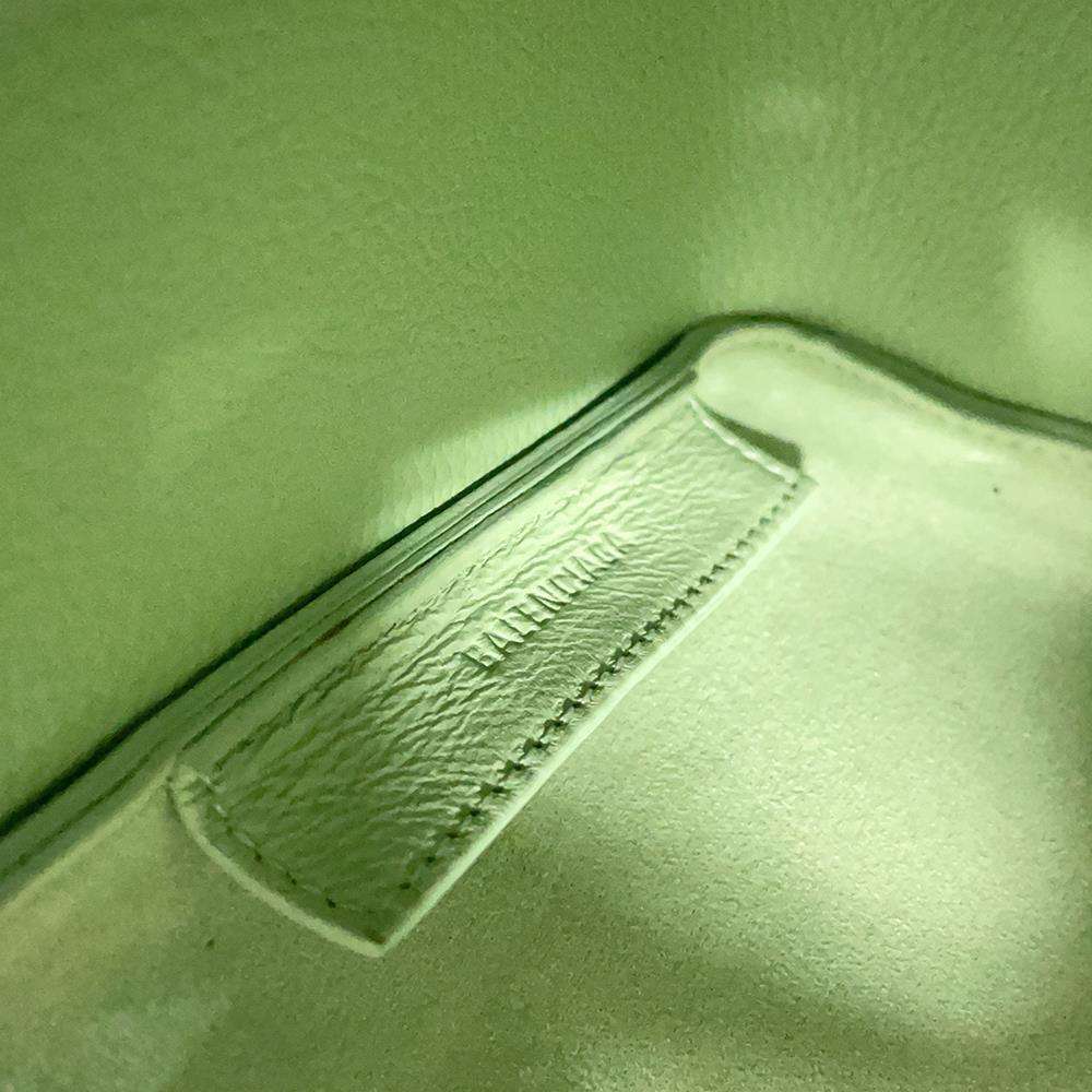 BALENCIAGA TOOL2.0 Tool North South Tote Bag Light Green669754 Calf Leather Size XS