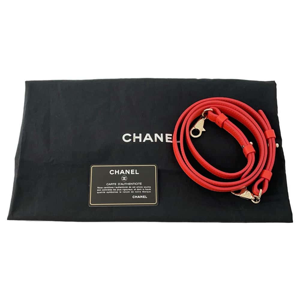 CHANEL Neo Executive Tote RedA69929 Leather Size Small