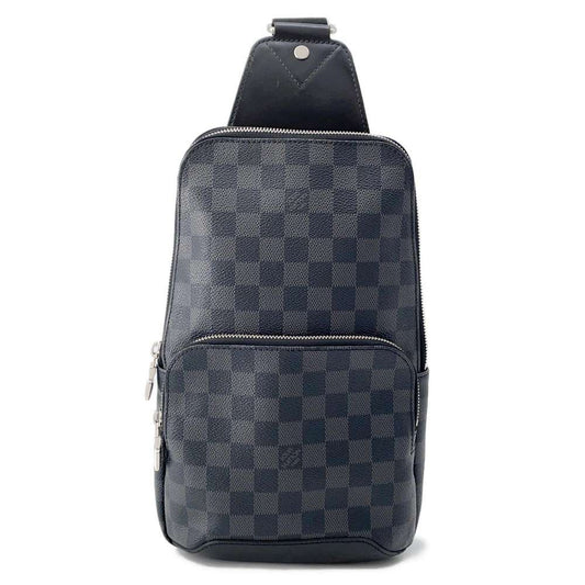 LOUIS VUITTON Avenue Sling Bag NoirN41719 Damier Graphite