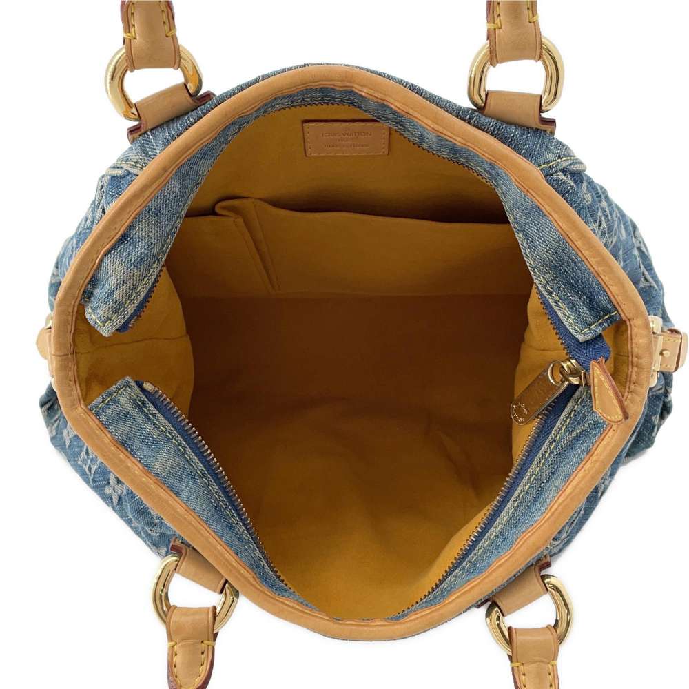 LOUIS VUITTON Neo Cabby BlueM95349 Monogram Denim Size MM