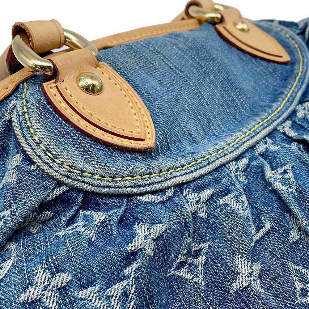 LOUIS VUITTON Neo Cabby BlueM95349 Monogram Denim Size MM