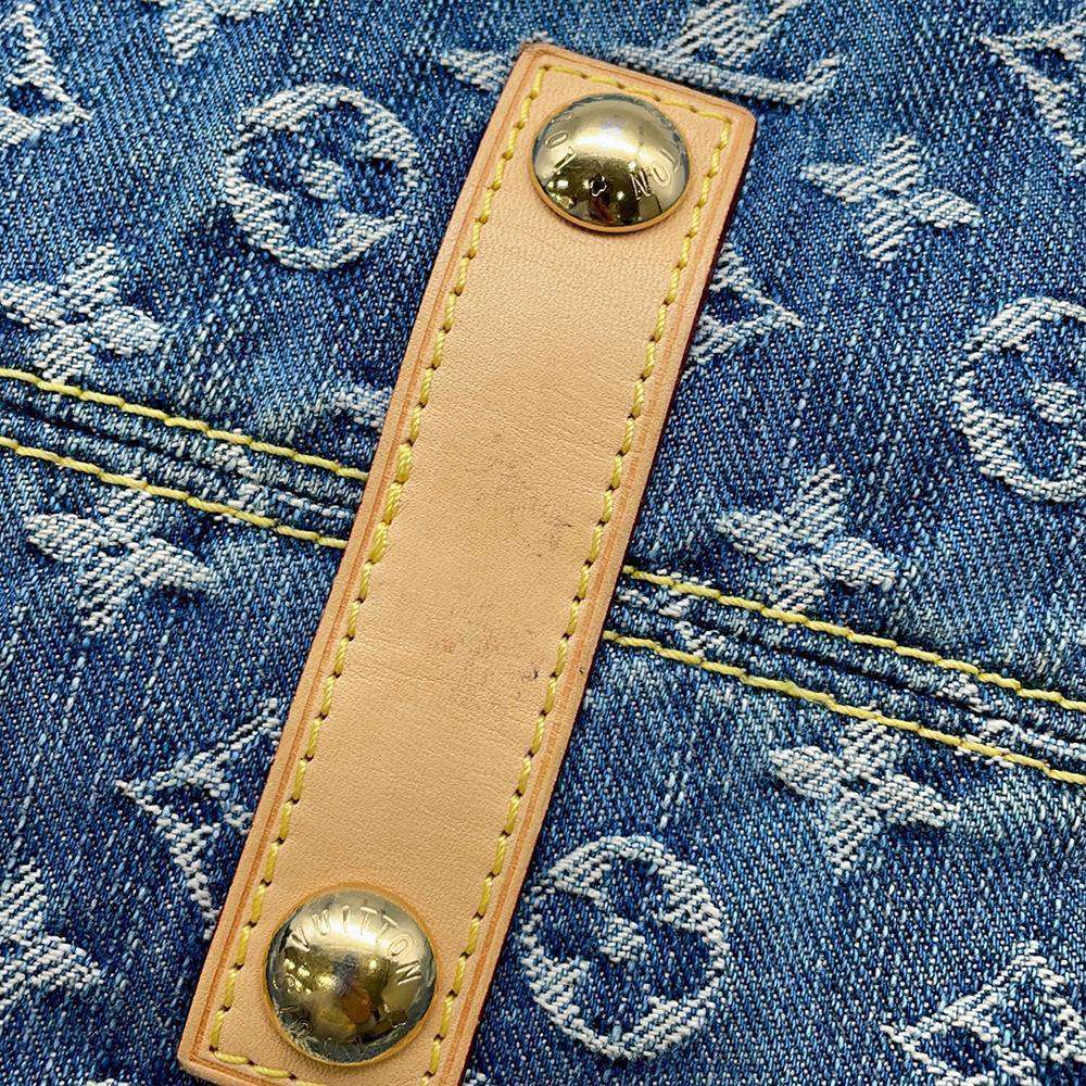 LOUIS VUITTON Neo Cabby BlueM95349 Monogram Denim Size MM