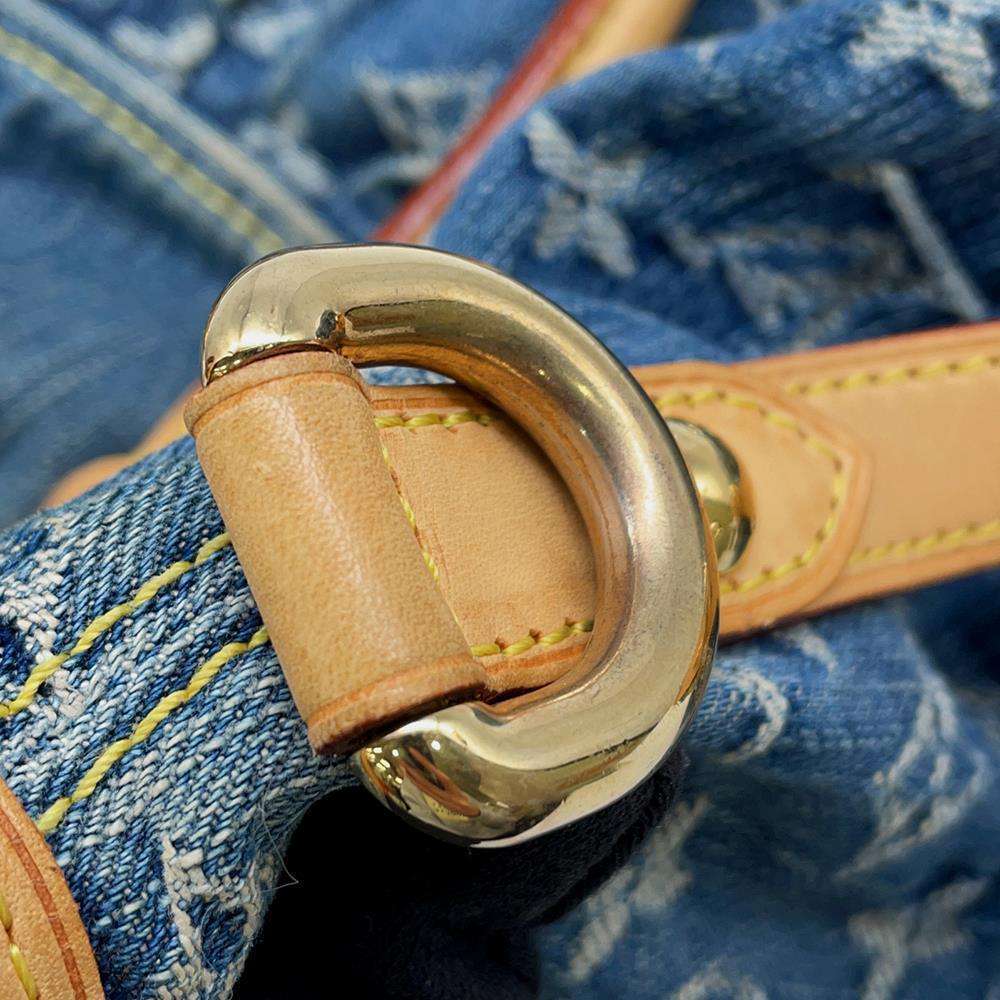 LOUIS VUITTON Neo Cabby BlueM95349 Monogram Denim Size MM