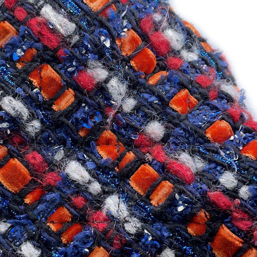 CHANEL Gabriel Do Hobo ChainShoulder MulticolorA93824 Tweed Leather Size Large