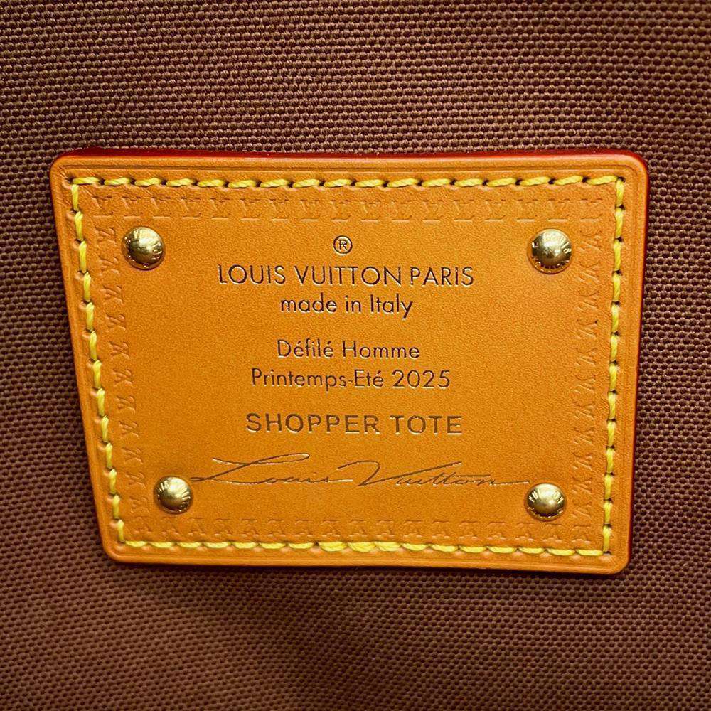 LOUIS VUITTON Shopper Tote BrownM13928 Monogram・Calf Leather Size MM