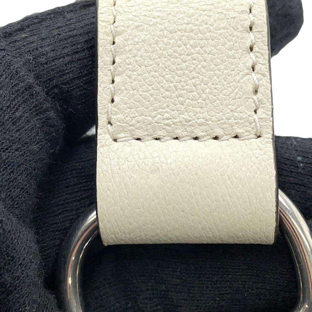 GUCCI Blondie Shoulder Bag White760170 Leather Size Mini
