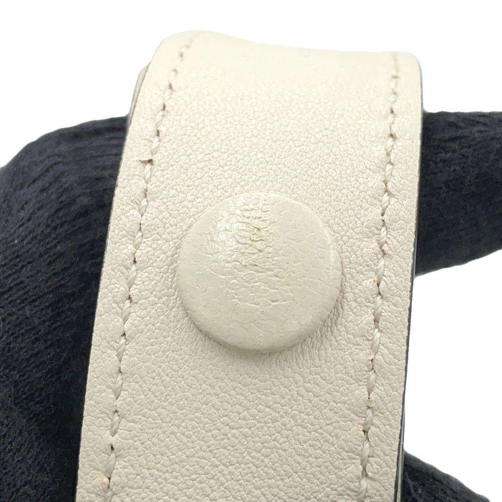 GUCCI Blondie Shoulder Bag White760170 Leather Size Mini