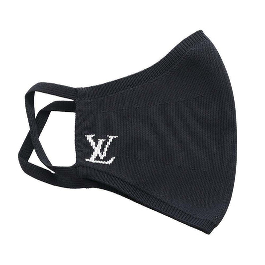 LOUIS VUITTON LVInitial Mask Maille Noir/WhiteM76748 Nylon100%