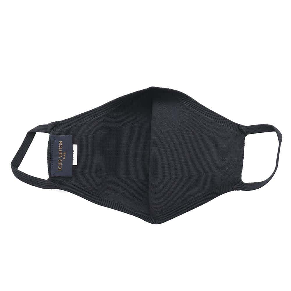 LOUIS VUITTON LVInitial Mask Maille Noir/WhiteM76748 Nylon100%