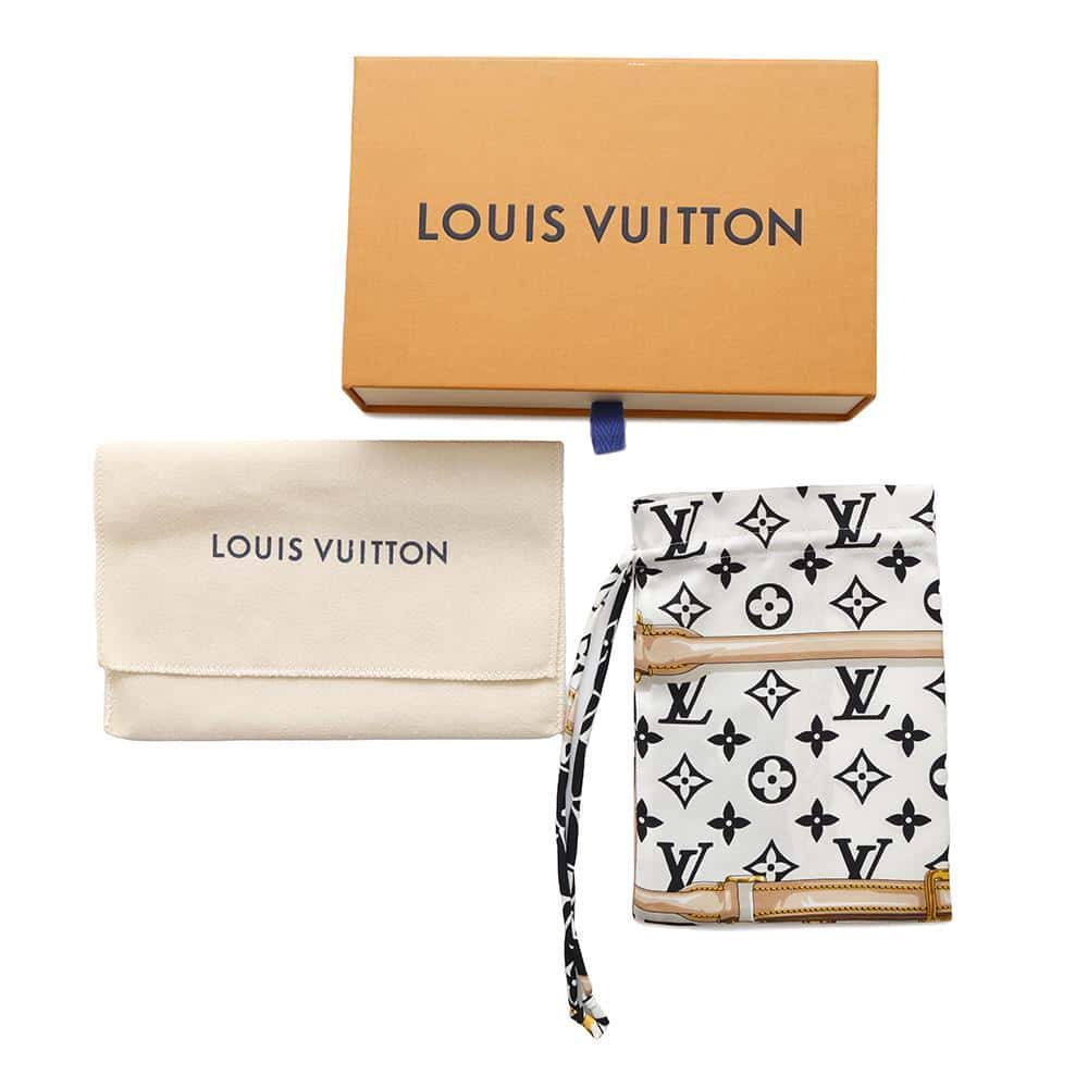 LOUIS VUITTON LVInitial Mask Maille Noir/WhiteM76748 Nylon100%