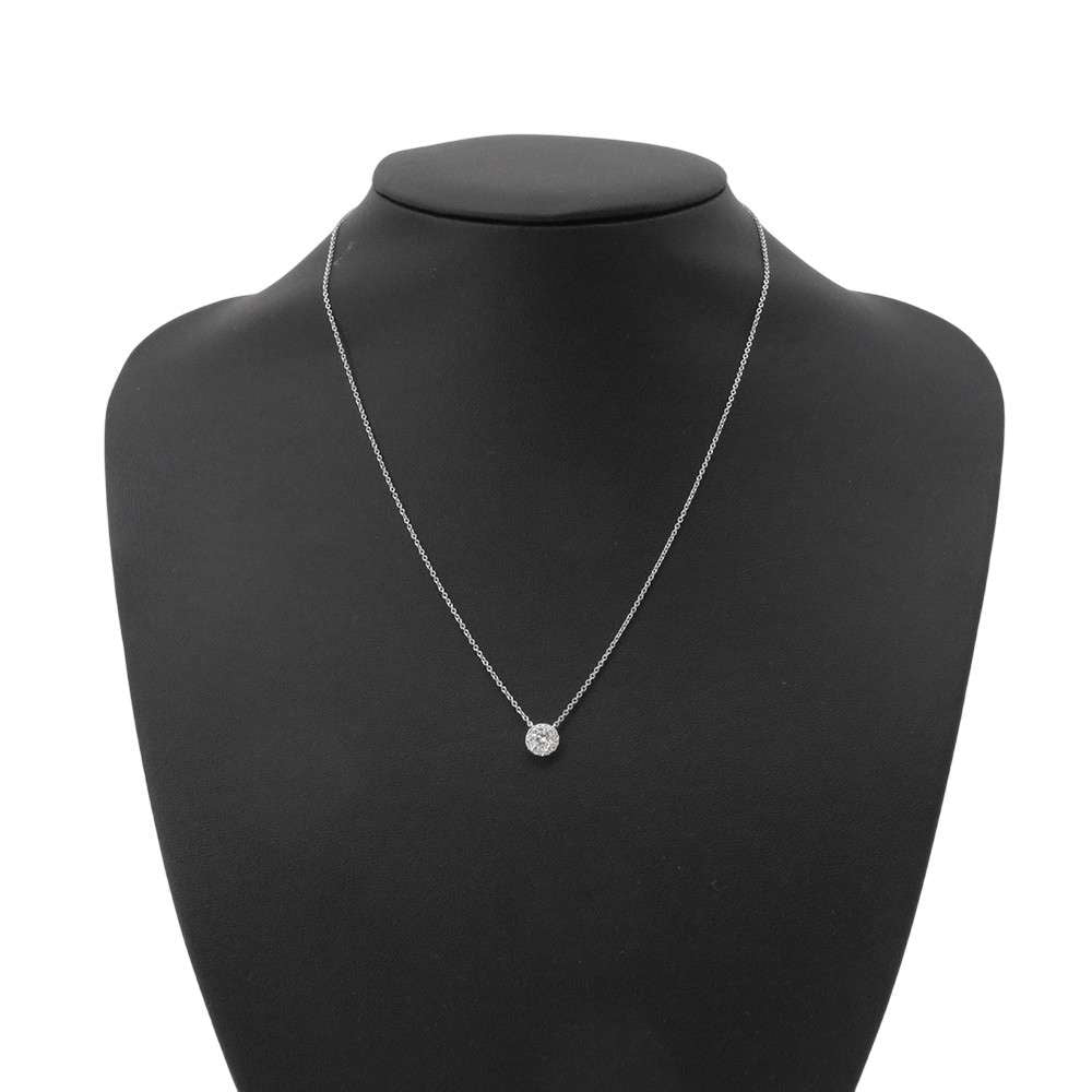 TIFFANY&Co. Solest Diamond Necklace Pt950