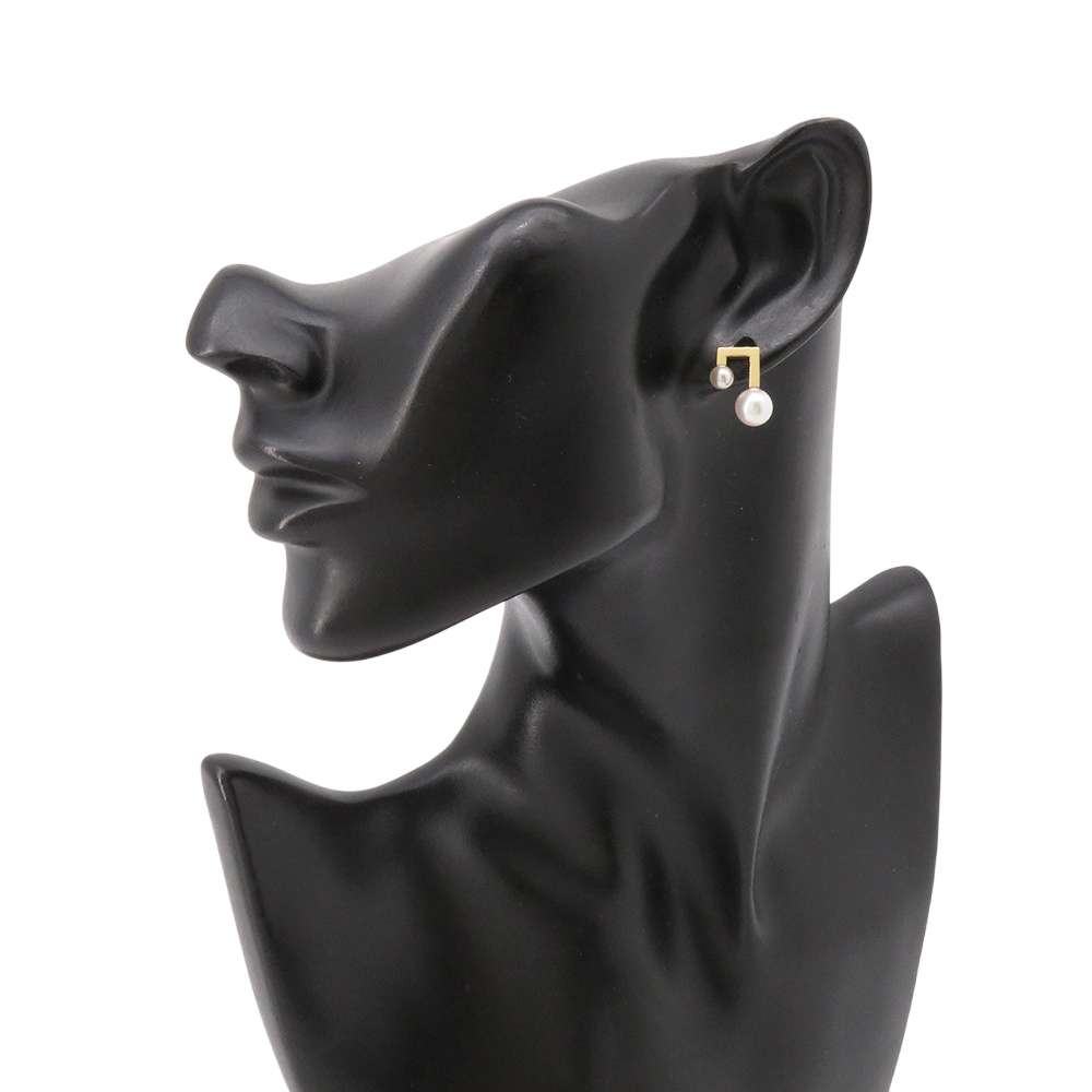 TASAKI Balance Note EarringsE-3980 18K Yellow Gold