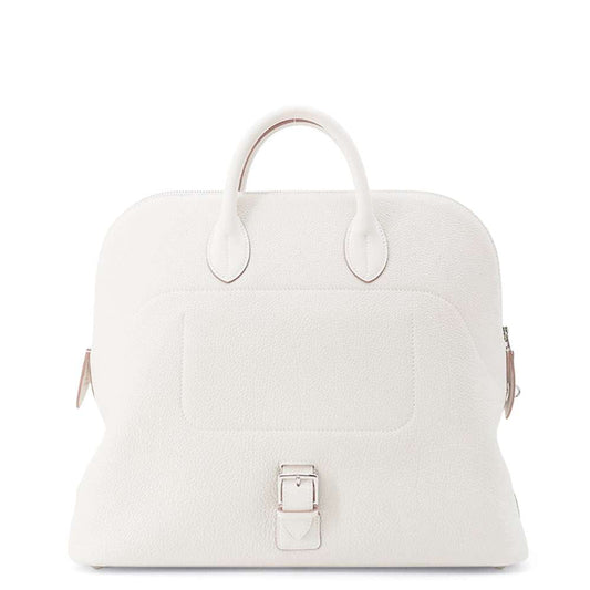 HERMES Bolide Backpack Grease pail Togo Leather Swift Leather