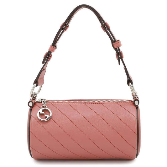 GUCCI Blondie Shoulder Bag Pink760170 Leather